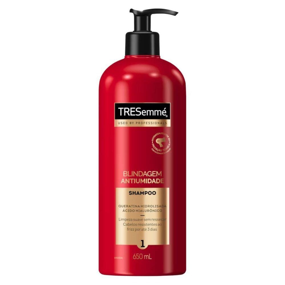 Lançamento Shampoo Tresemmé Blindagem Antiumidade 650Ml