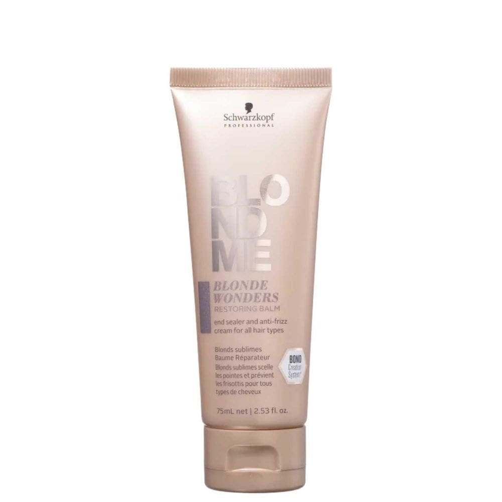 Bálsamo Restaurador Schwarzkopf Blondme Blonde Wonders 75Ml