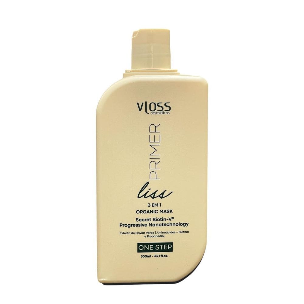 Escova Progressiva Vloss Orgânica Sem Formol 500Ml
