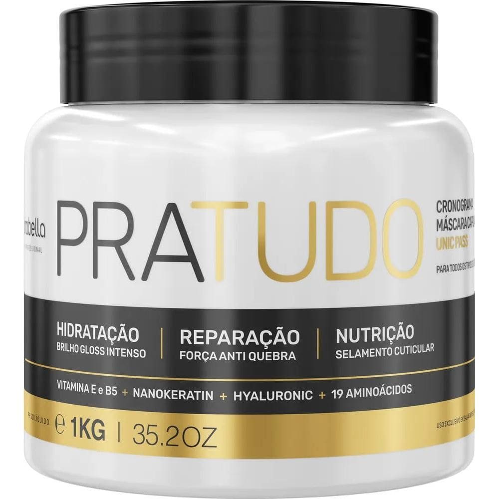 2X Borabella True Professional Pra Tudo Mascara Cronograma C