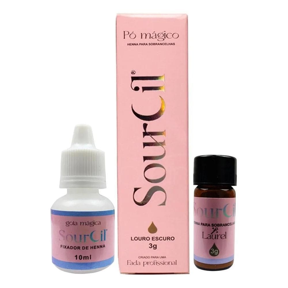 2X Henna Sobrancelhas Kit Designer Sour Cil Fad