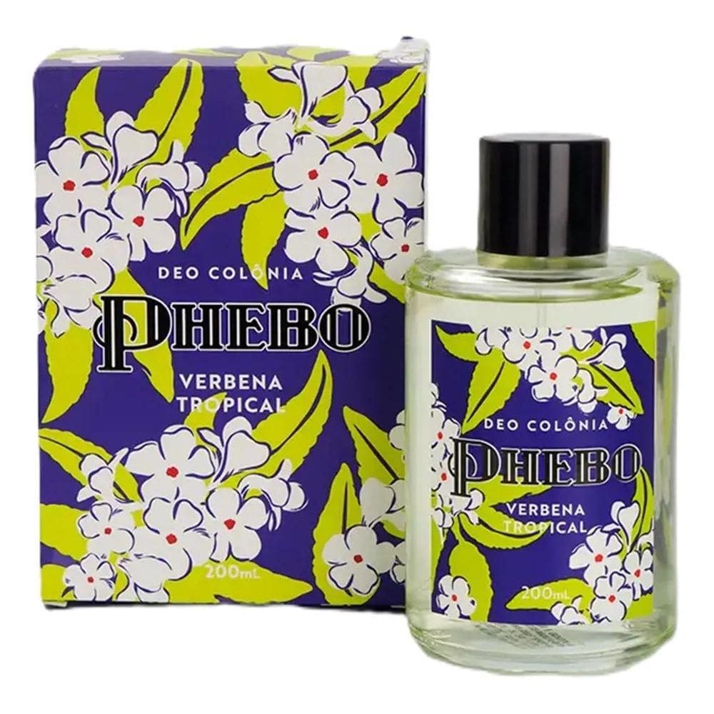 Deo Colônia Phebo Verbena Tropical 200Ml Origens Perfume Vol