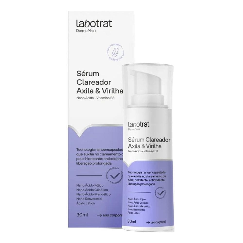 5X Sérum Clareador Axila Virilha Pele Hidratante Labotrat