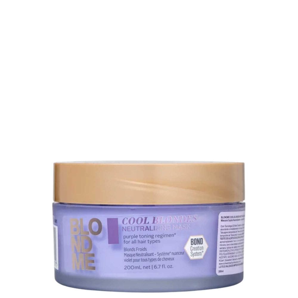 Máscara Capilar Cool Blondes Neutralizante Blondme 200Ml