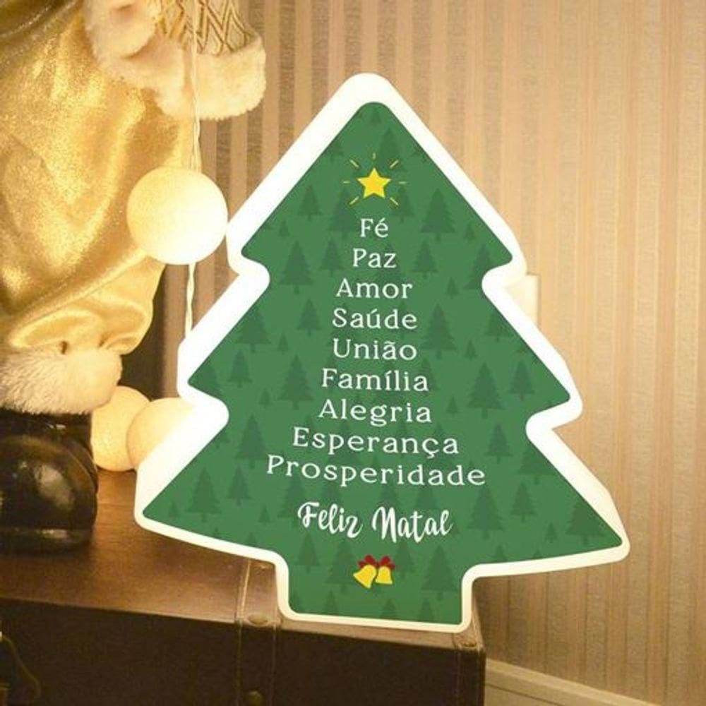 Luz Mágica De Natal Em Forma De árvore - Iluminação Encantadora Para Sua Decoração