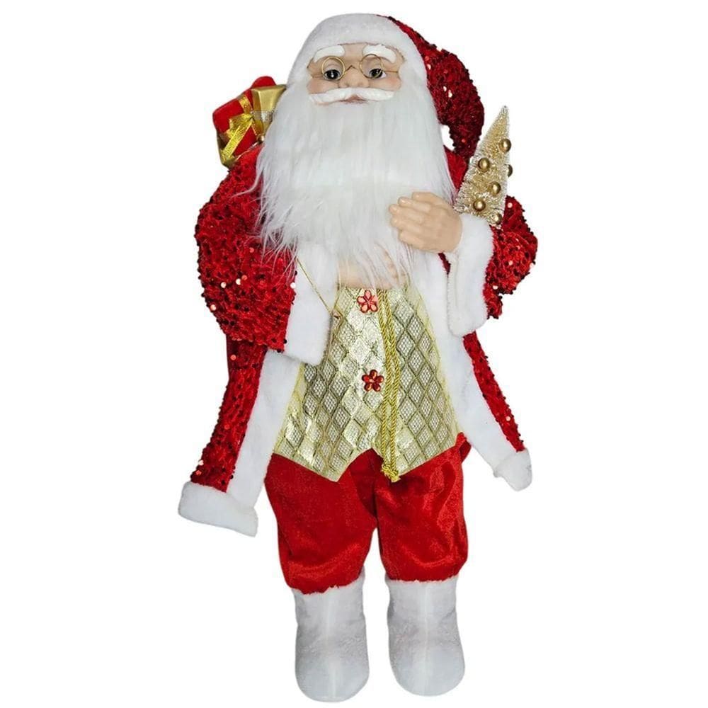 Papai Noel Natal Natalino Guizo Presente Arvore Enfeite Sala Recepçao Festa Fim Do Ano Confraternizaçao Decoraçao