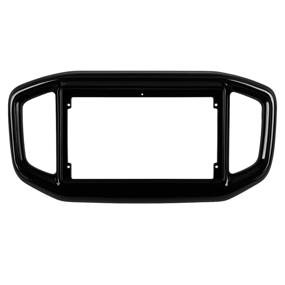 Moldura De Painel 2 Din 9” Mobi 2026 Em Diante - Black Piano