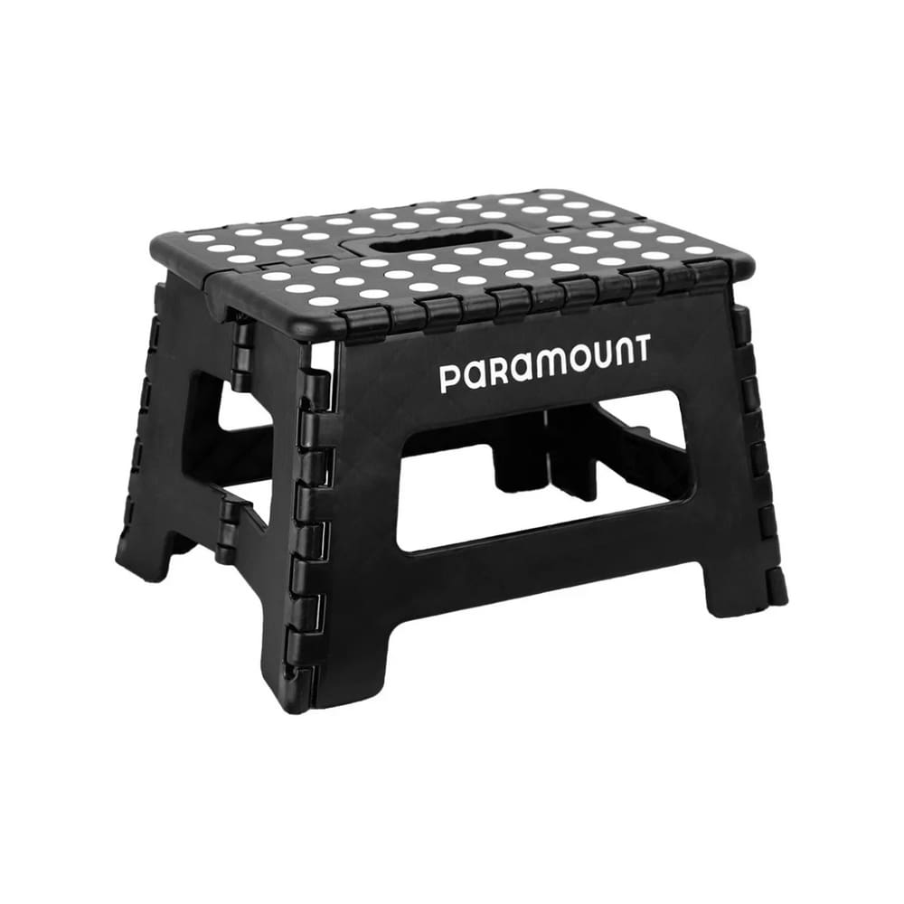 Banqueta De Plástico Dobrável 220mm Reforçada Com Alça 150KG