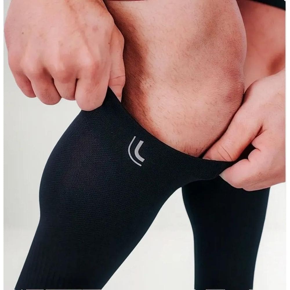 Canelito De Compressão Lupo Pro - Alta Preto - Panturrilha