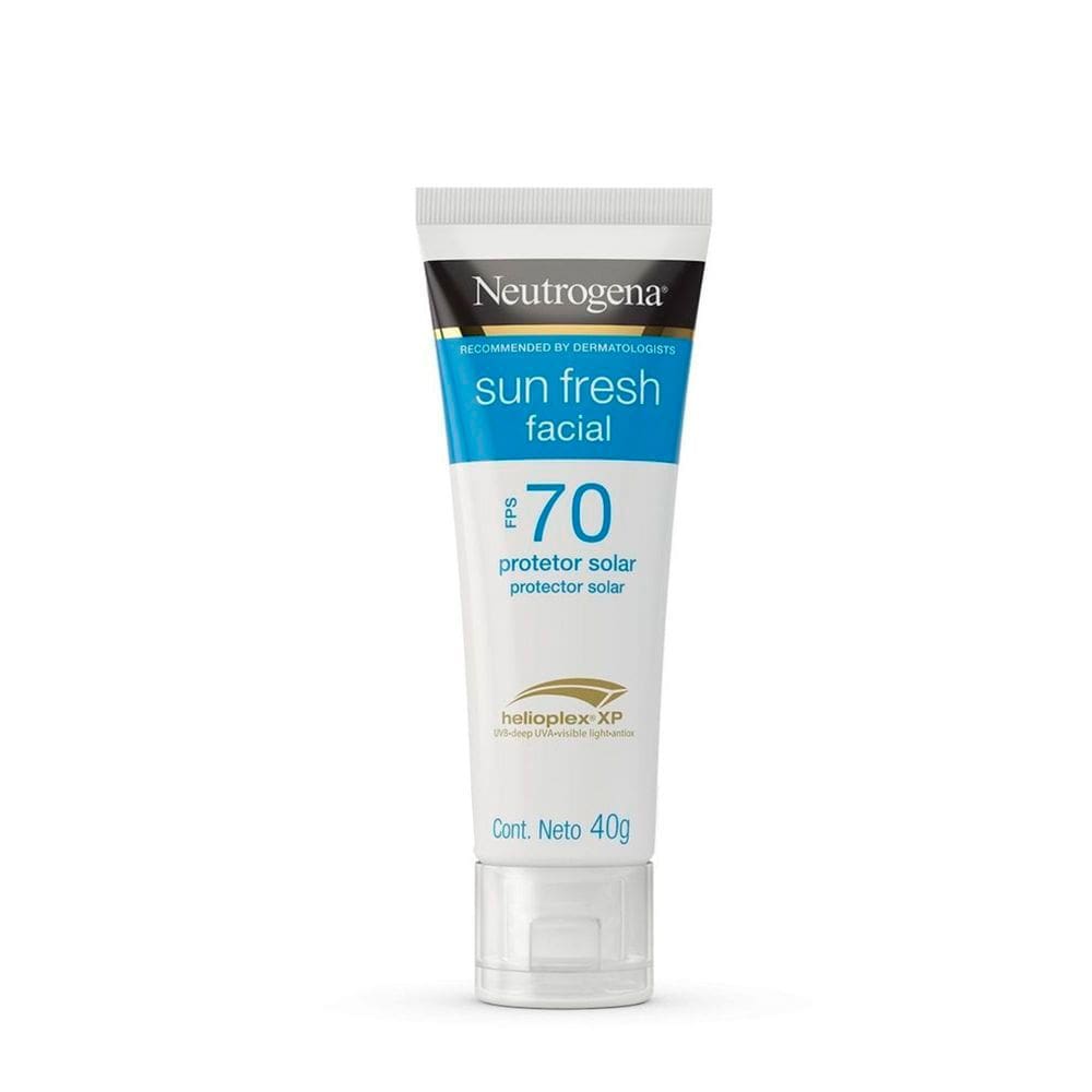 Protetor Solar Facial Neutrogena Sun Fresh FPS 70 40g