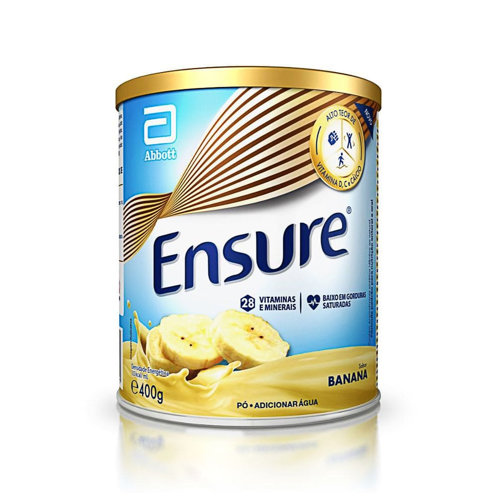 Suplemento Adulto Ensure Pó Sabor Banana 400g
