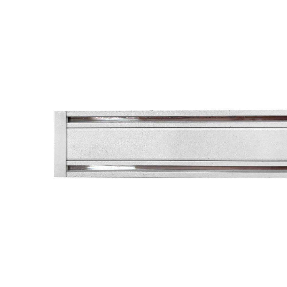 Trilho Magnético De Sobrepor Nordecor Magnetic Track Kay 6714 Com 1 Metro Branco