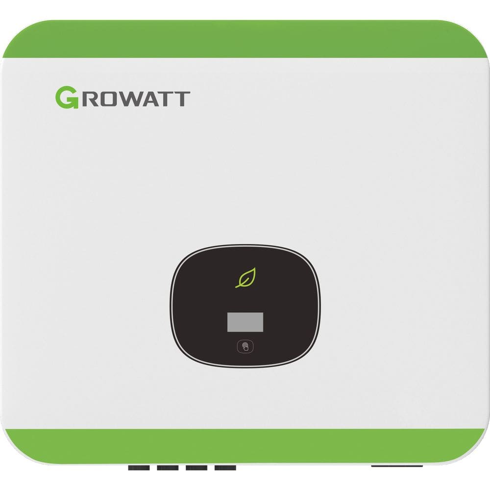 Inversor Solar Growatt MIN 8000TL-X2 8kW Monofásico - On-Grid, 1 MPPT, 220V, Proteção AFCI