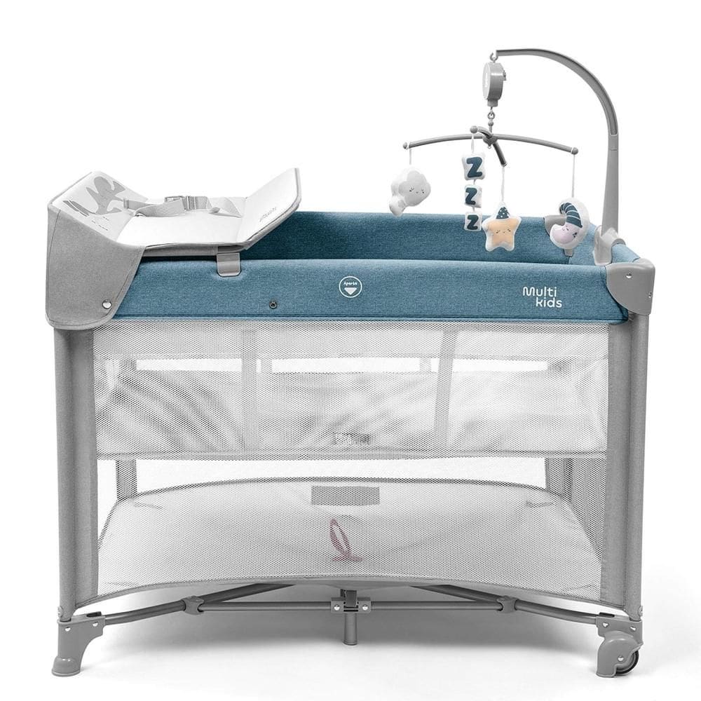 Berço Desmontável Multikids DayDream Baby Azul
