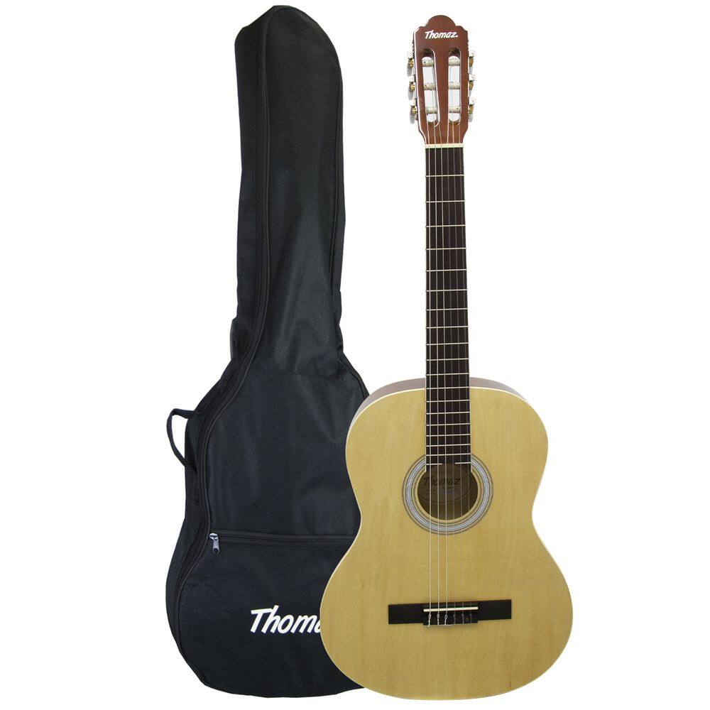 Violão Acústico de Nylon TCG 390 Natural com Capa Thomaz