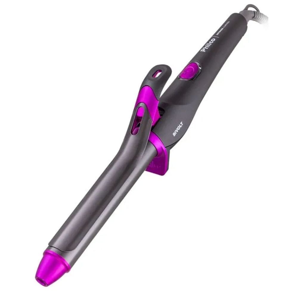 Modelador de Cachos 25mm Bivolt Reduz Frizz Temperatura 220° Revestimento em Cerâmica Philco