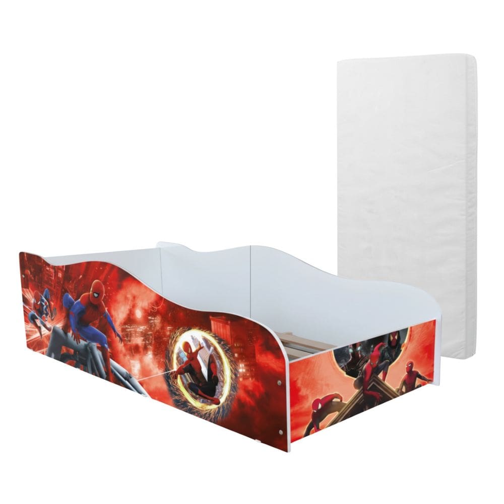 Cama Infantil Adesivada Meninas Meninos 100% MDF Com Colchão