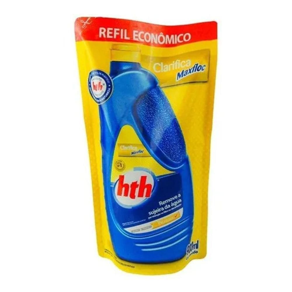 10X Clarificante Refil 900Ml Hth Amarelo