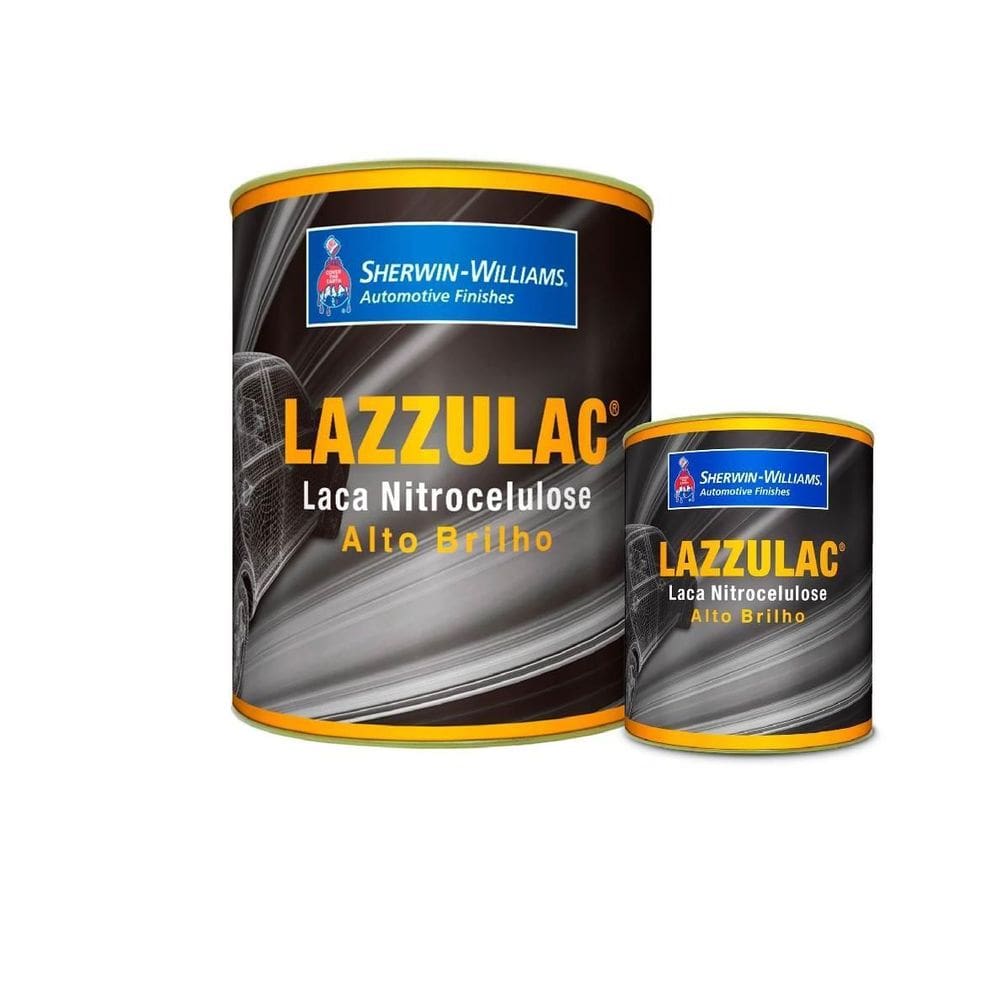 Lazuril Tinta Laca Preto Semi Brilho