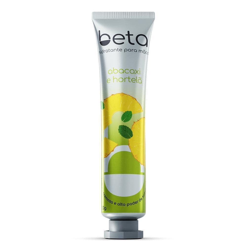 Creme Hidratante Para As Mãos Beta - Abacaxi E Hortelã - 30G
