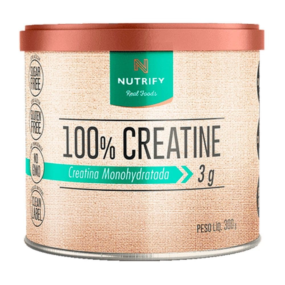 Creatina Monohidratada 100% Creatine Nutrify 300g