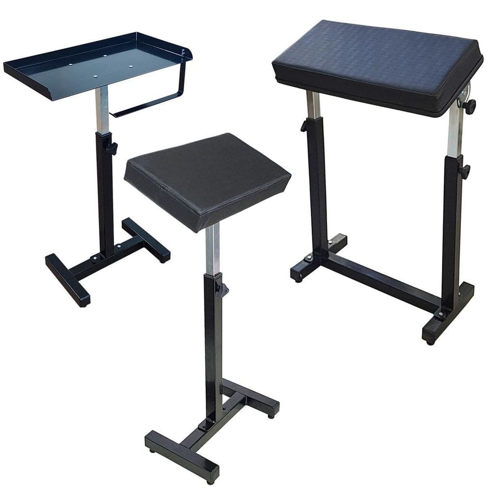 Kit Tattoo Bancada + Apoio Braço Tatuador + Suporte Tatuagem