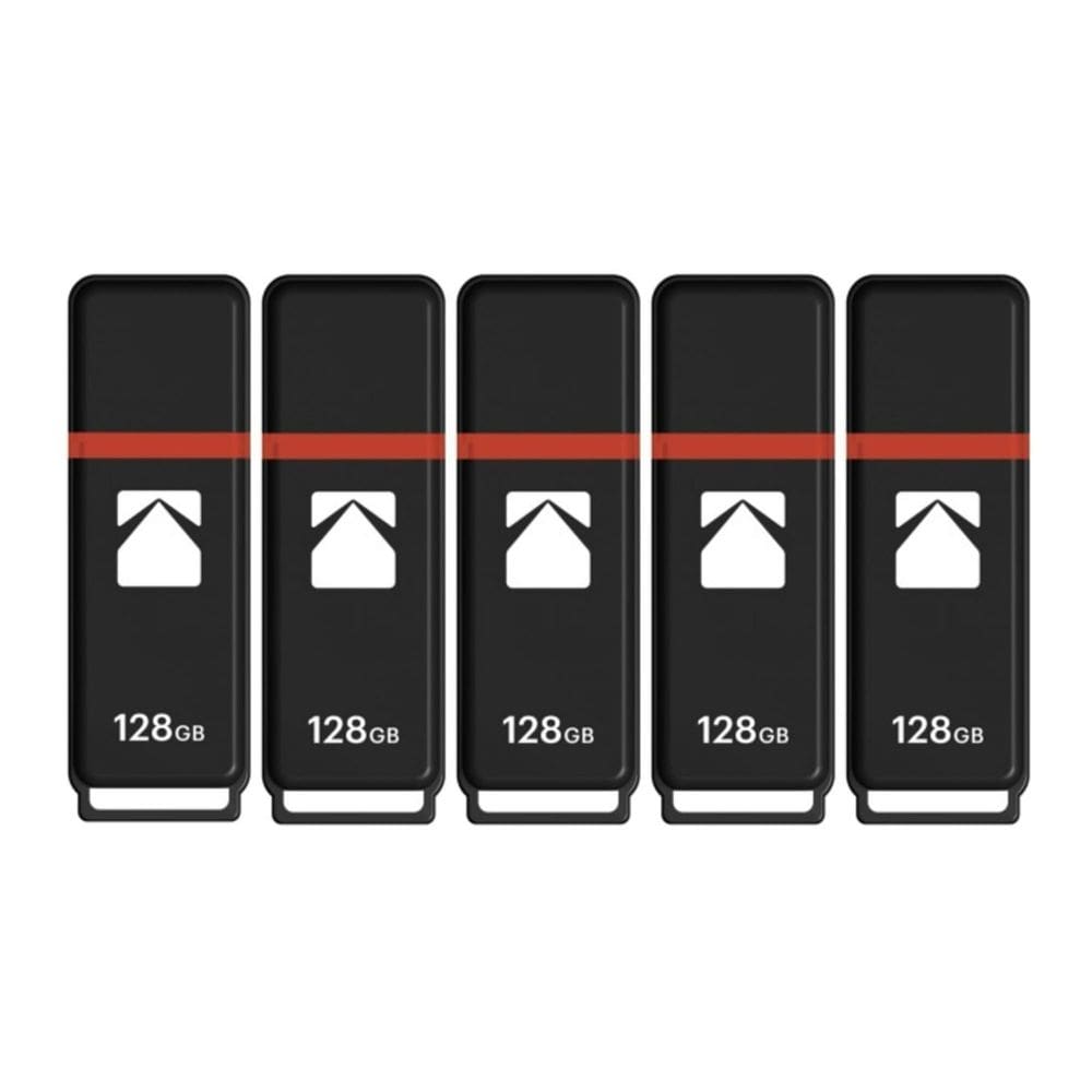 Unidade flash KODAK Classic K100 128GB USB 2.0 Leitura 15MB/s