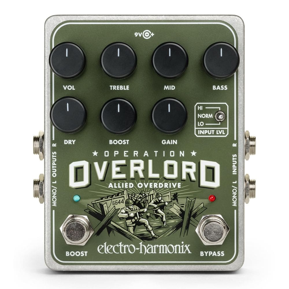 Pedal Overdrive Electro-Harmonix Operation Overlord Allied