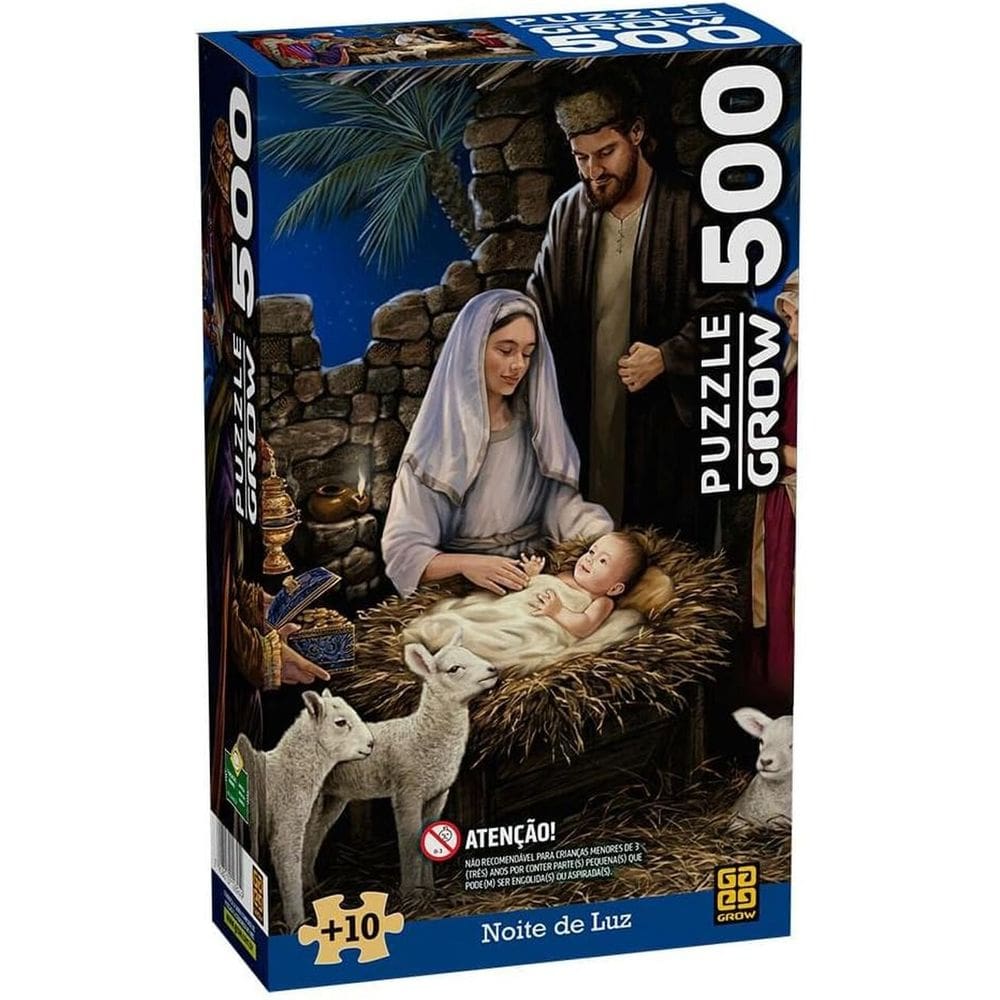 Quebra Cabeça Noite De Luz 500 Peças - Grow 02894