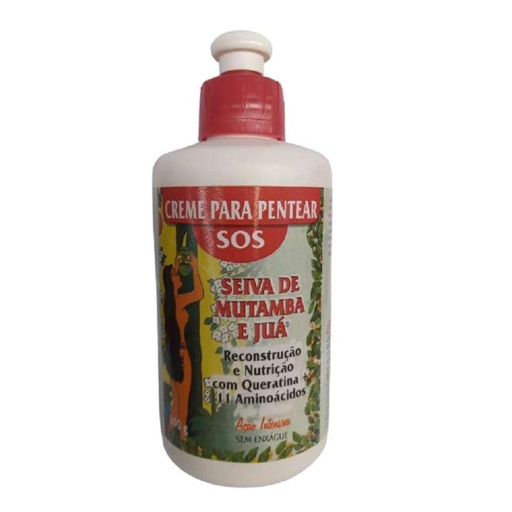Creme Pentear Sos Seiva De Mutamba E Juá 300G