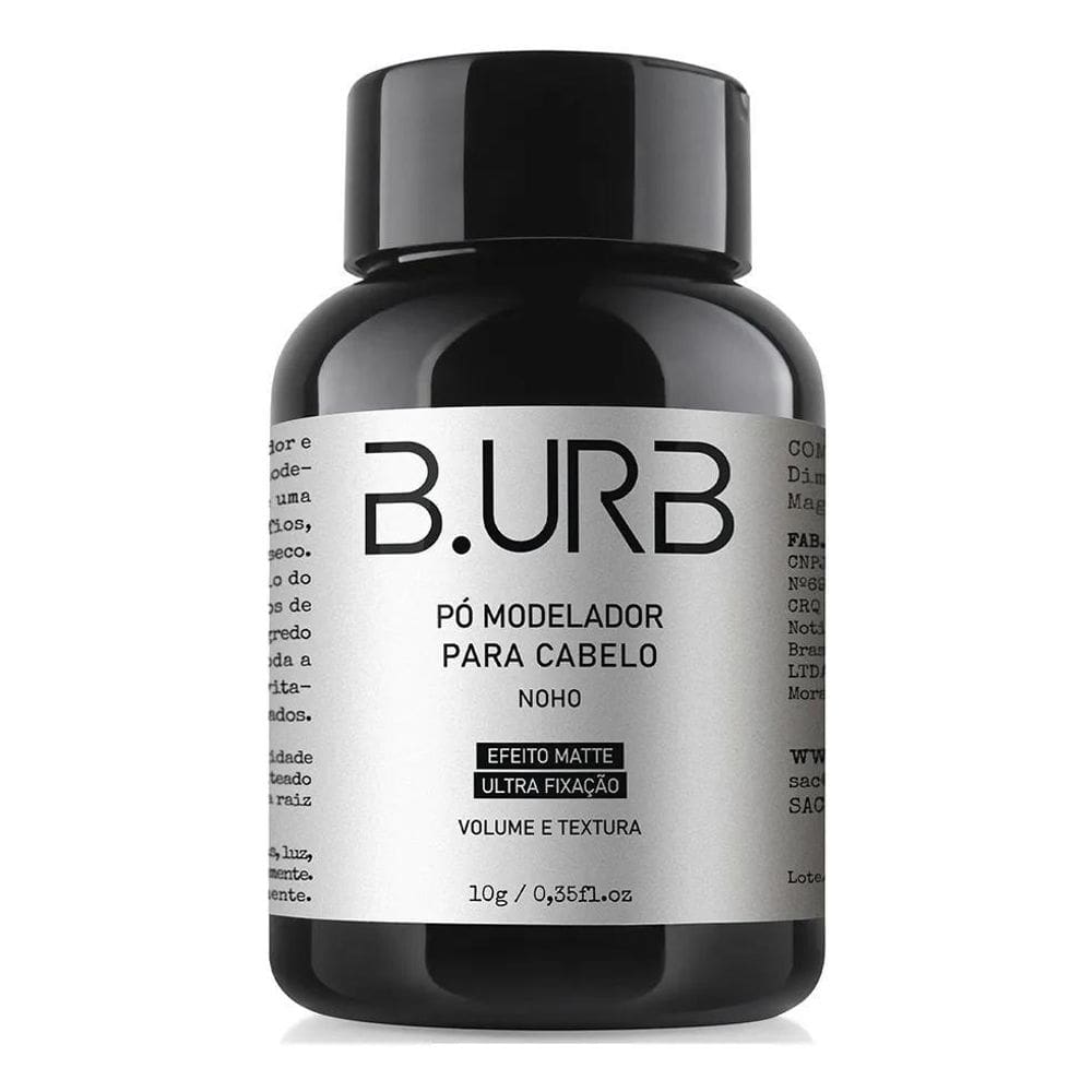 2X Pomada Em Pó - Noho - Barba Urbana 10G / Alta Fixação Mat