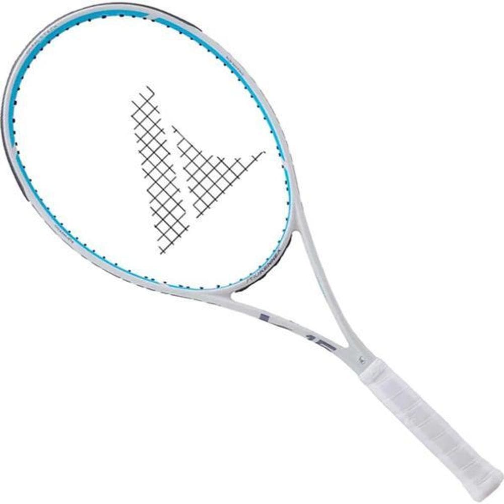 Raquete De Tênis Prokennex Ki15 2024 260G Cinza E Azul L2