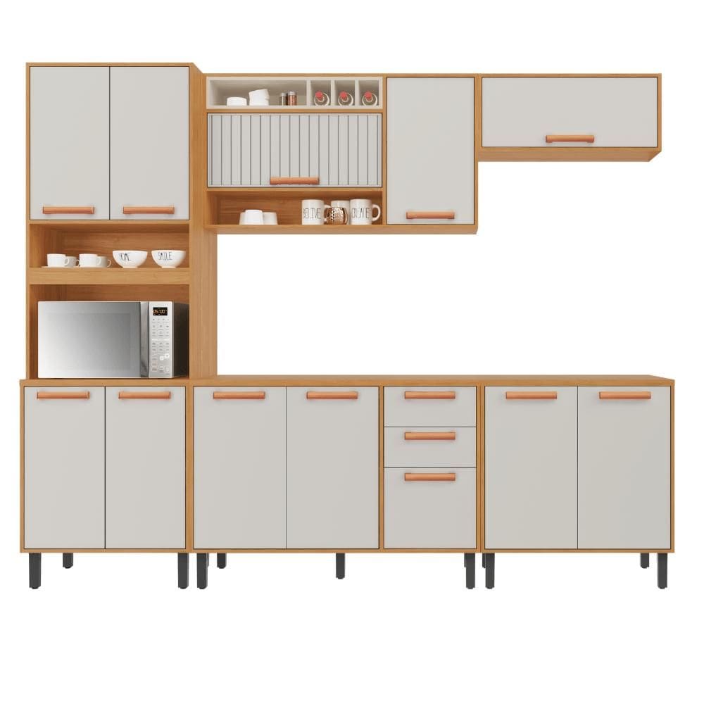 Cozinha Completa Itatiaia Nápoles 5 Peças com Forno Off White