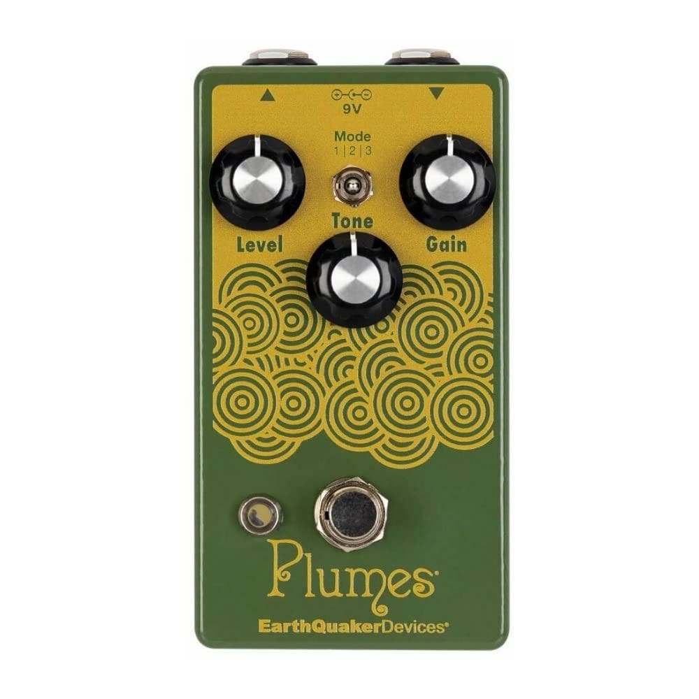 Pedal de efeitos de guitarra EarthQuaker Devices Plumes Overdrive