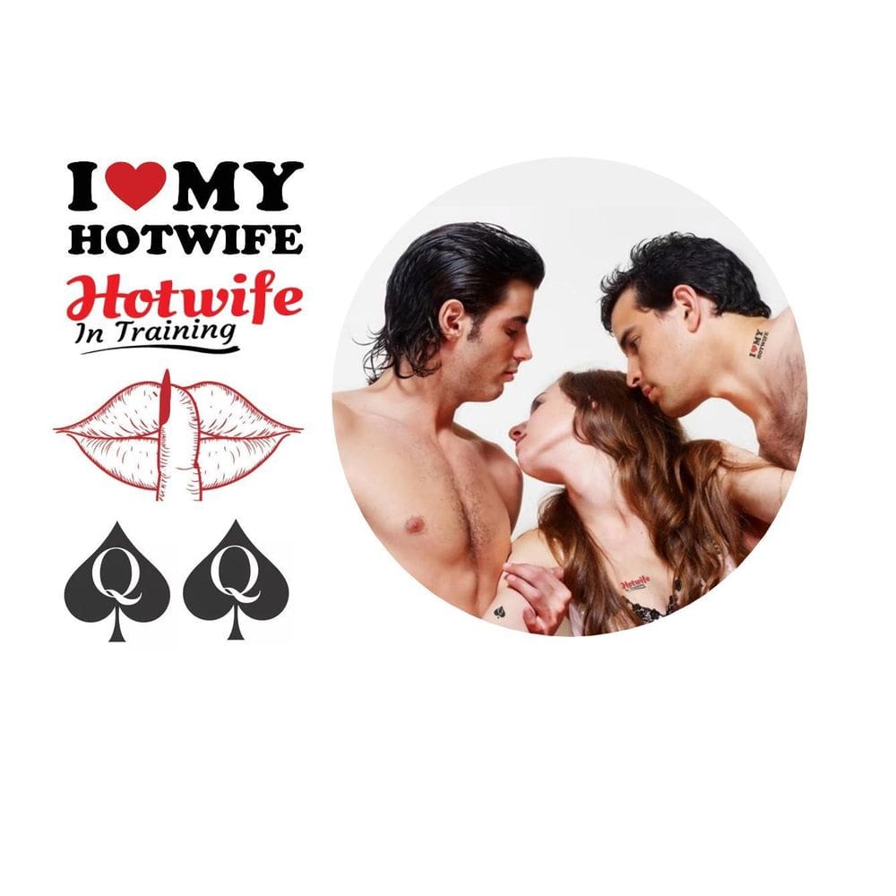 Tatuagem Temporária Hotwife Em Treinamento