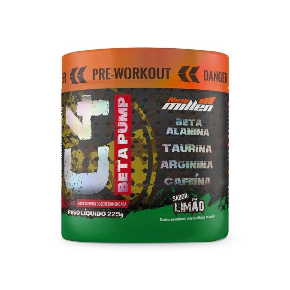 C4 Beta Pump 225G - Sabor: Limão.