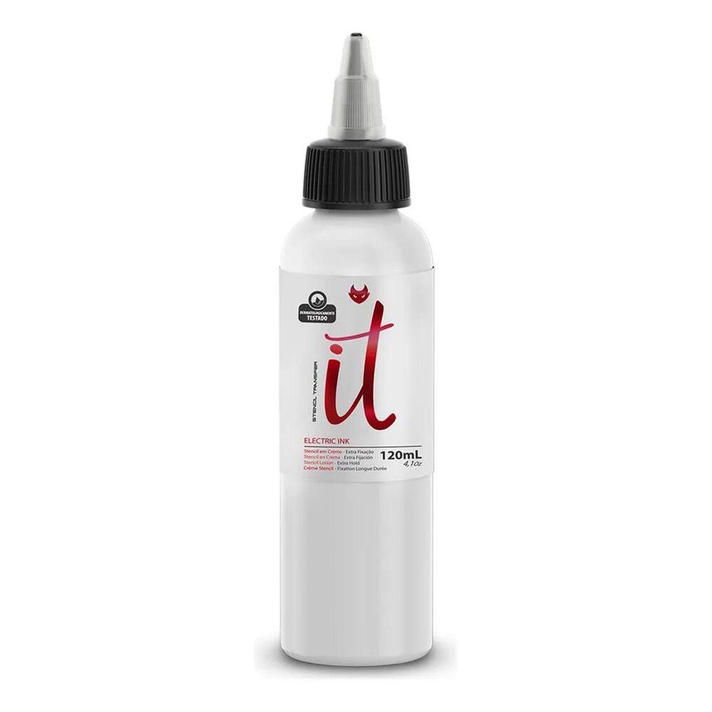 3X Stencil Transfer De Tatuagem Electric Ink It 120Ml