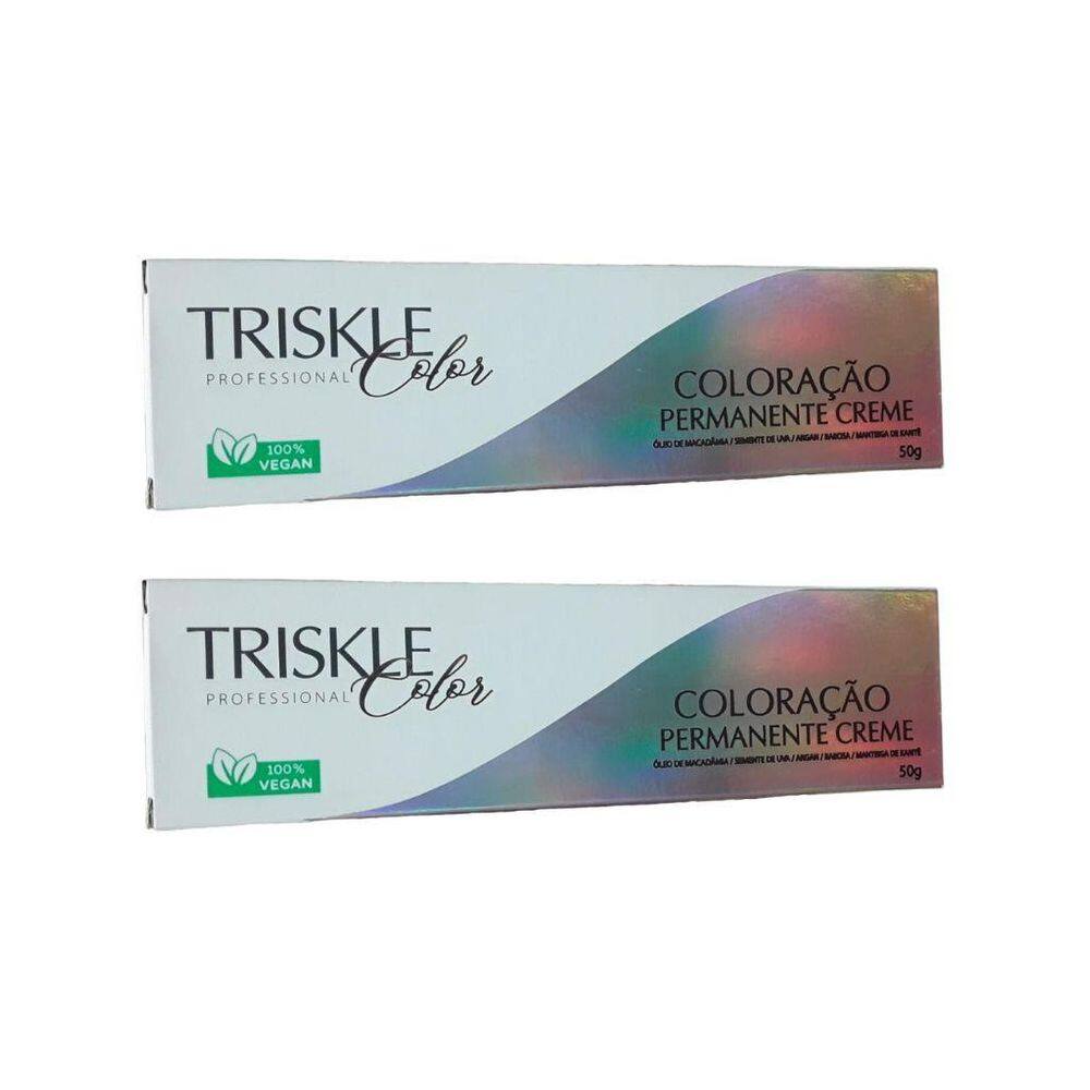 Coloraçao Triskle 55.46 Amora 50G - Kit Com 2Un