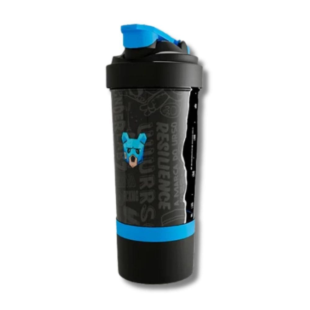 Coqueteleira Compartimentada Caos Preta 450Ml - Under Labz