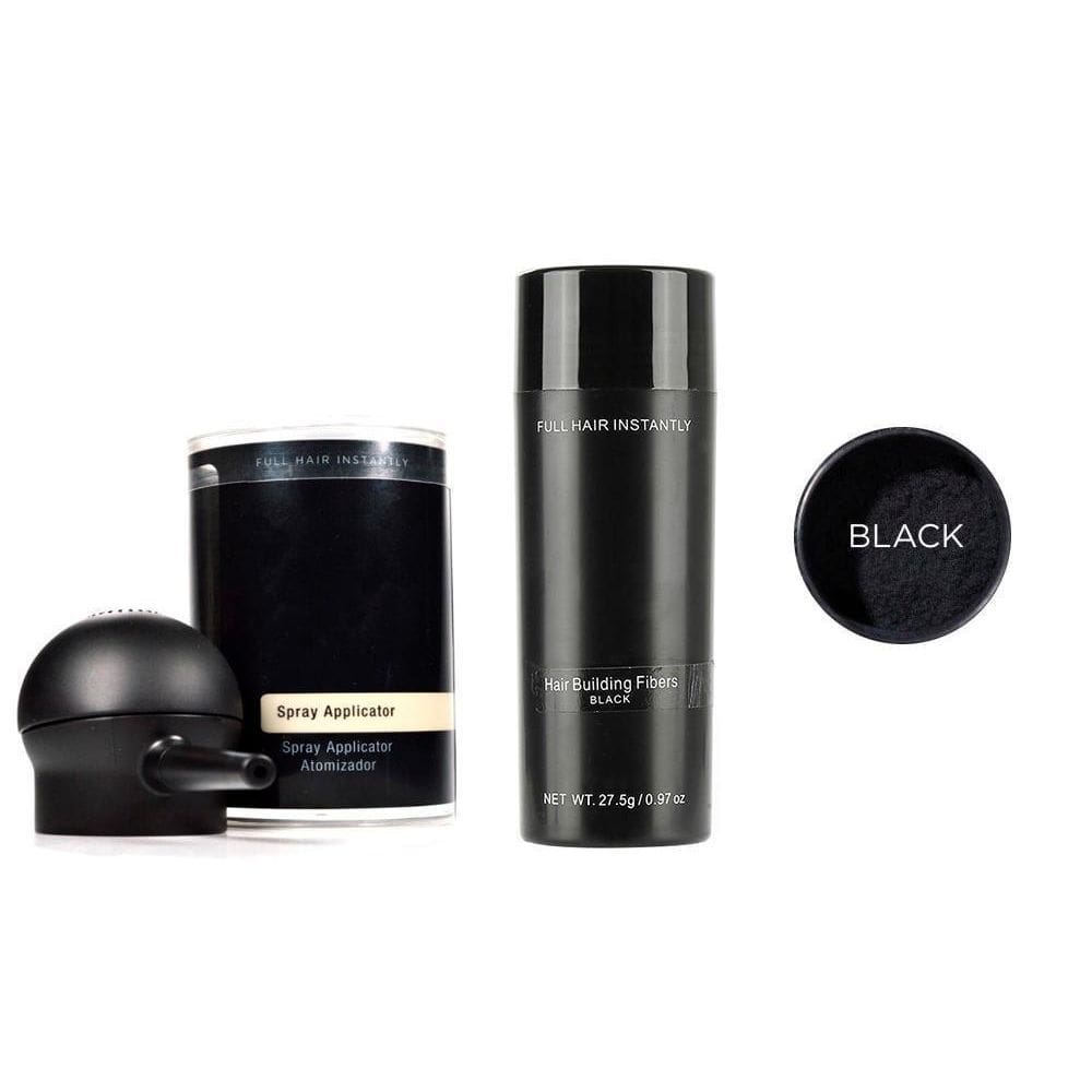 Maquiagem Fibra Capilar Calvície Retoque Preto