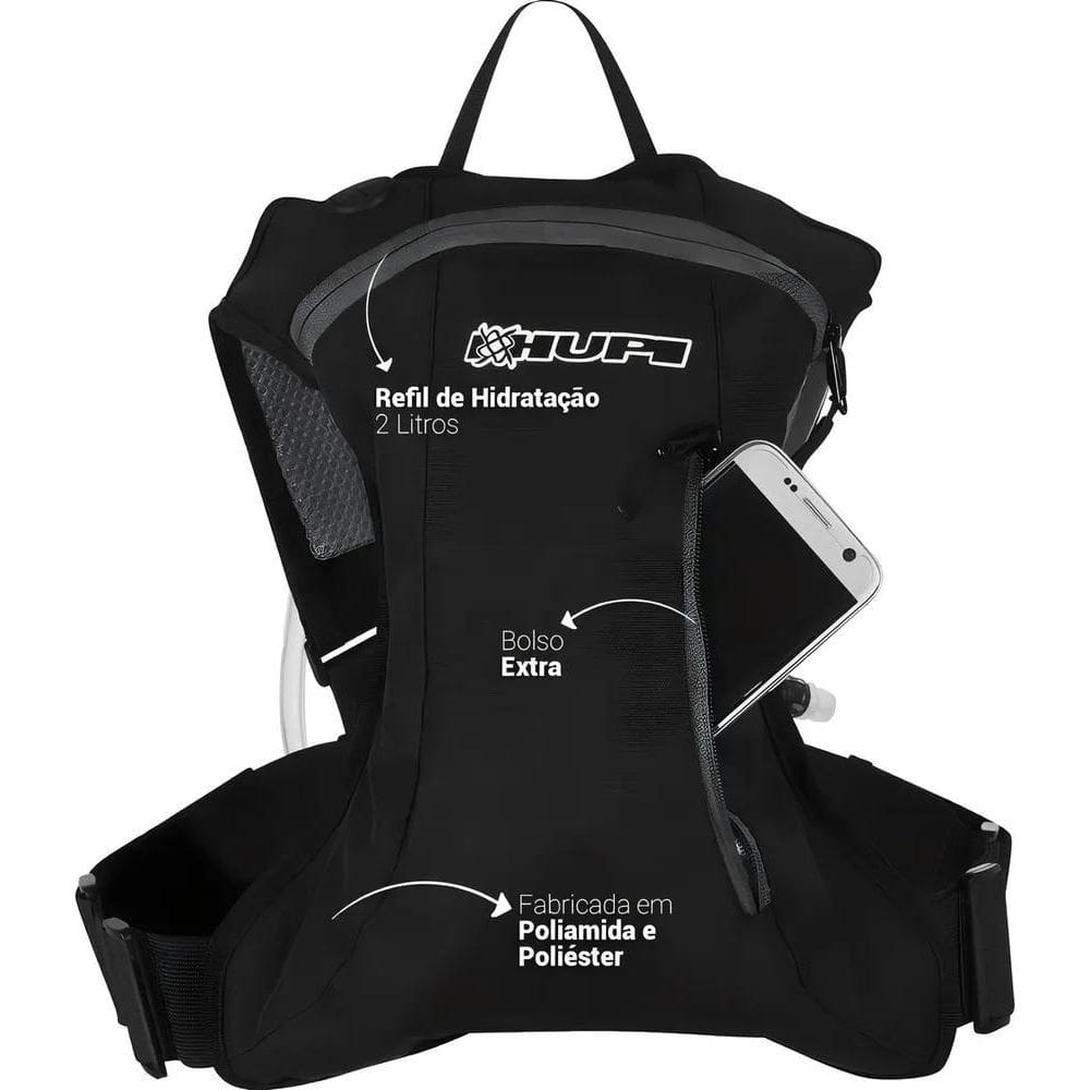 Mochila De Hidratação Hupi Huwe Lite Ciclismo Bike Moto 2L C