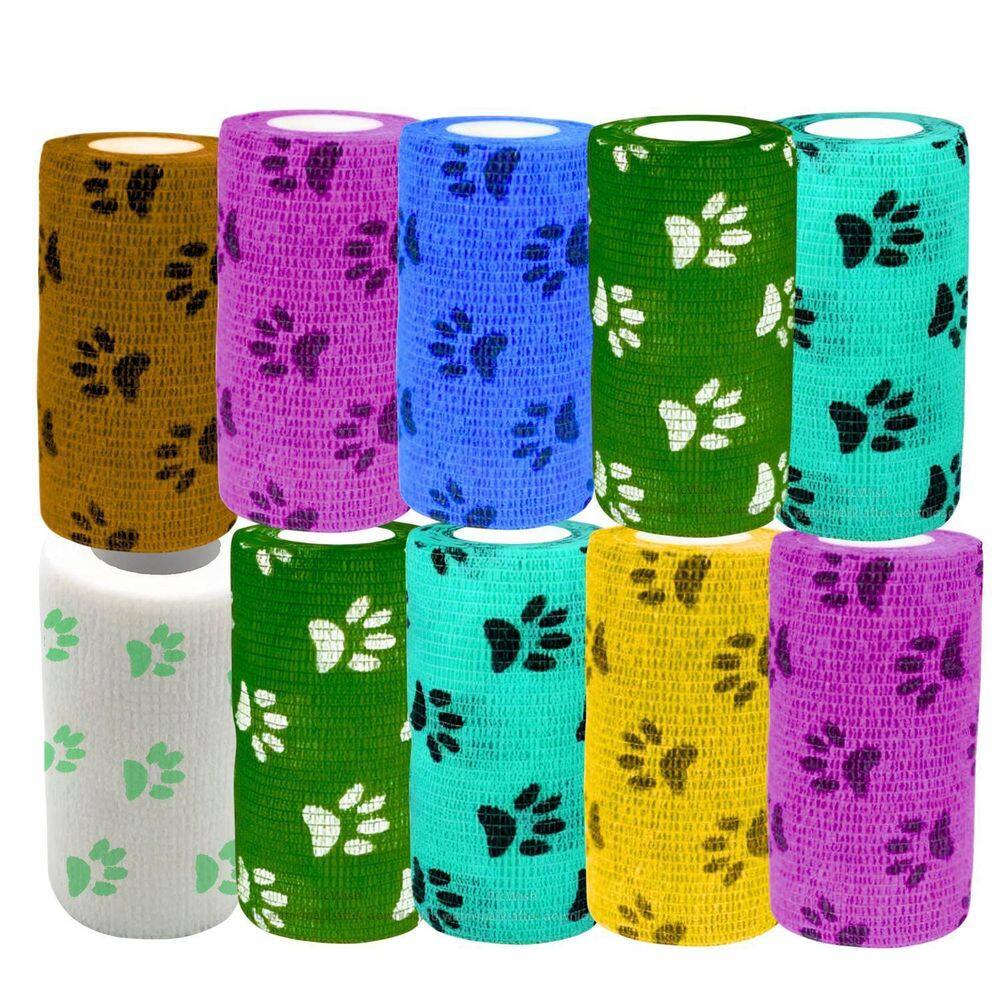 Kit 10 Bandagem 10Cm X 2Mt - Patinhas