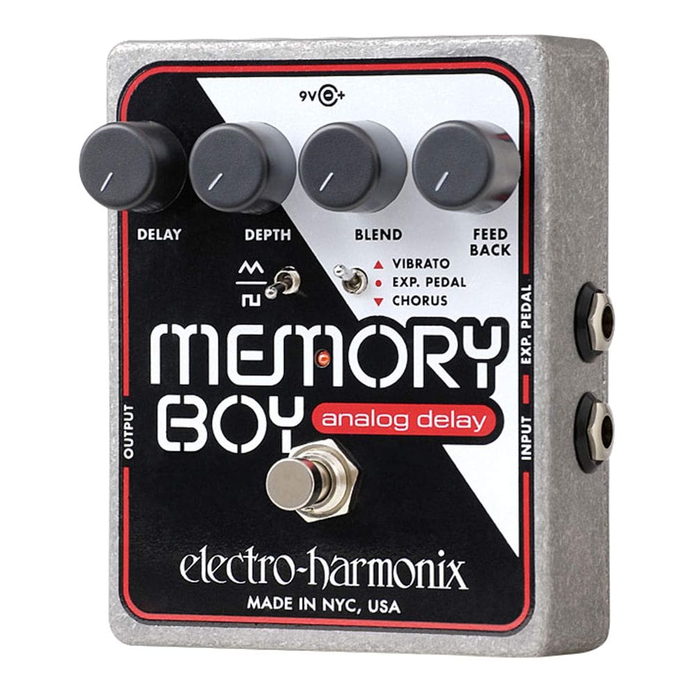 Pedal de atraso analógico Electro-Harmonix Memory Boy com Chorus