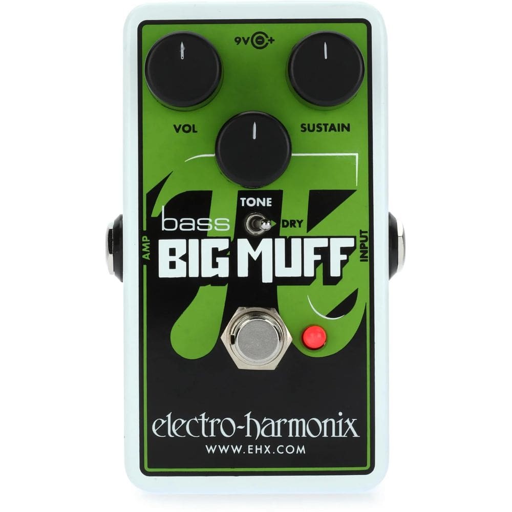 Pedal Fuzz Electro-Harmonix Nano Bass Big Muff Pi para baixo