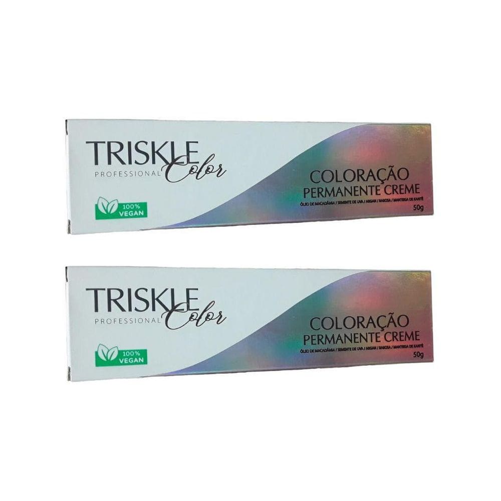 Coloraçao Triskle 4.66 Borgonha 50G - Kit Com 2Un