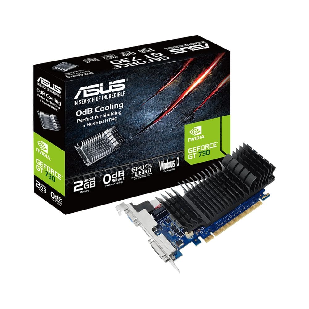 Placa gráfica ASUS GeForce GT 730 2GB GDDR5 Low Profile