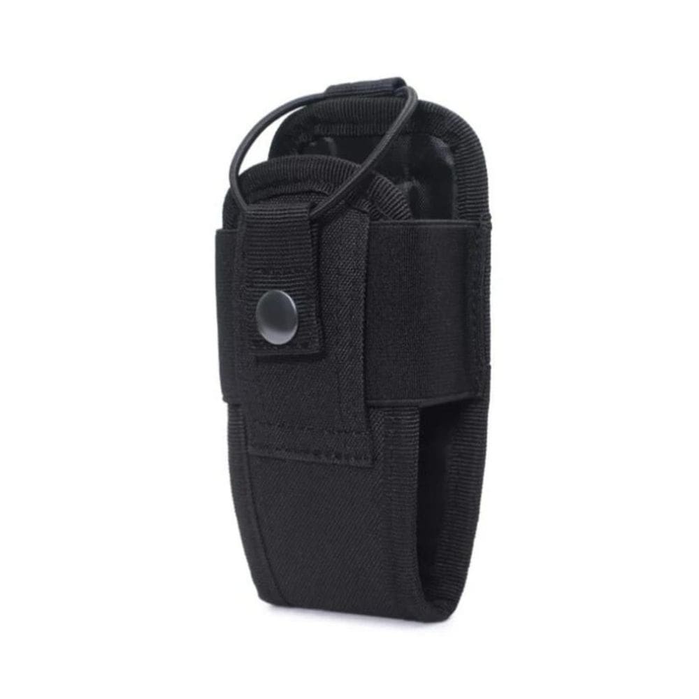 Suporte Bolso Rádio Ajustável Bag Molle Two Way Preto
