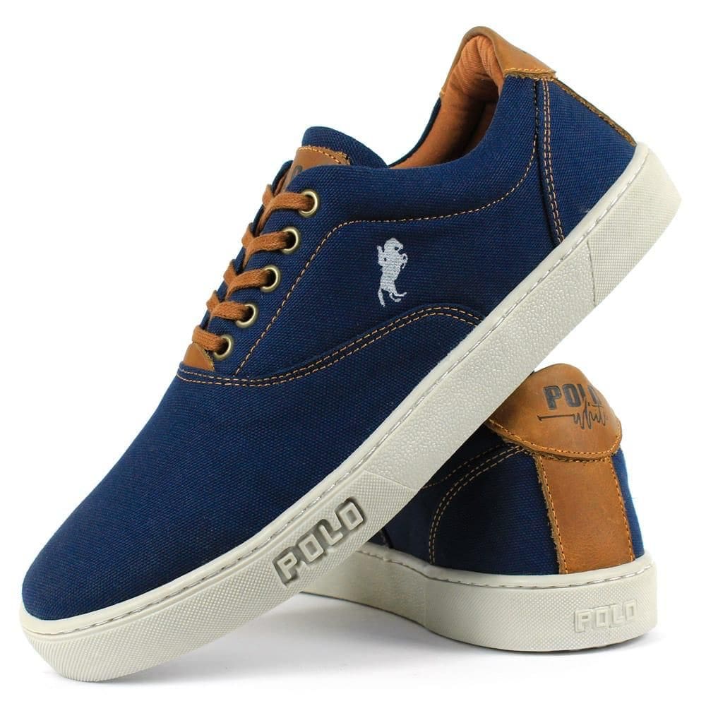 Tênis Polo Casual Masculino Conforto