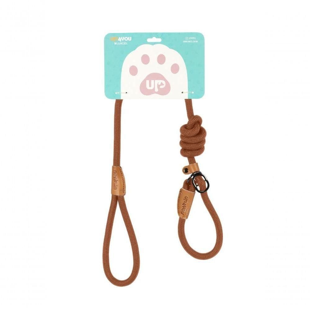 Guia Para Pet Marrom - Unico Marrom