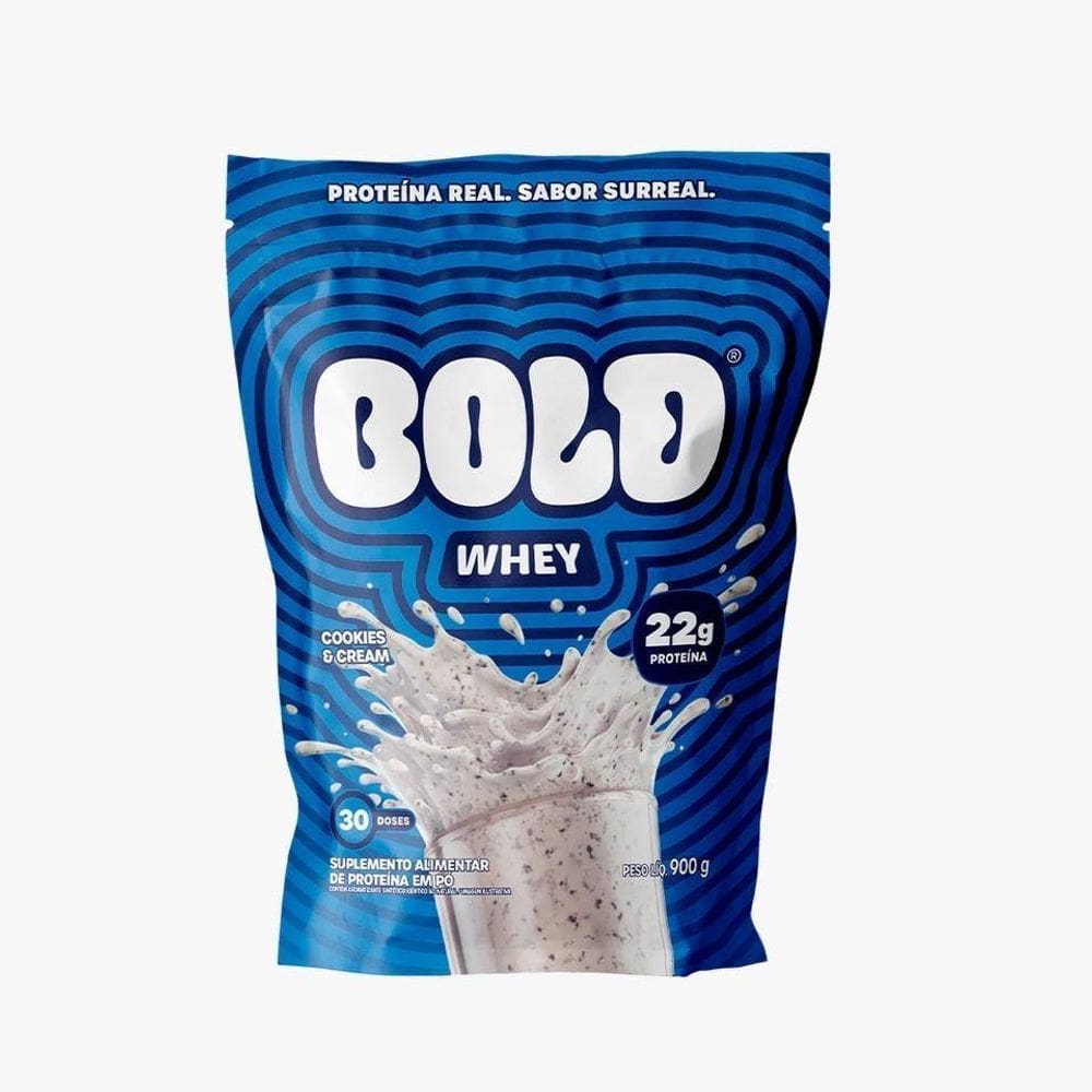 Bold Whey Refil  900G  - Sabor: Cookies E Cream